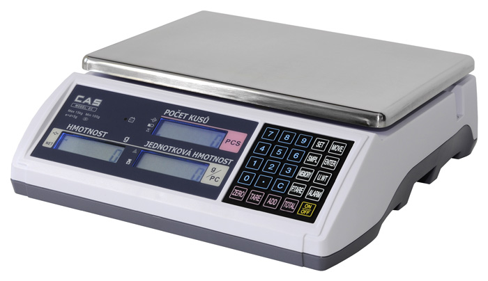Počítaci váha technologická CAS EC-H 6 kg (Počítací váha CS EC-H do 6 kg pro kontrolní vážení)