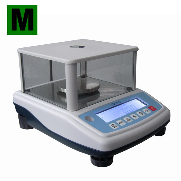Laboratorní váha TSCALE NHB1500M, 1500g/0,02g, 120mm (TSCALE NHB1500M profesionální ověřená laboratorní váha pro přesné vážení. 600 g , 0,01 g)