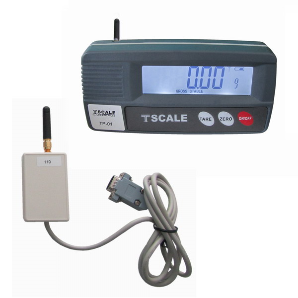 Bezdrátový přídavný displej TSCALE TP-01-W (Vzdálený bezdrátový displej pro připojení k výrobkům Tscale)
