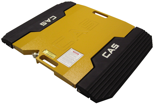 Nápravová váha CAS RW-05P, 5 t (Mobilníé nápravová váha CAS RW-P s váživostí do 5 tun)