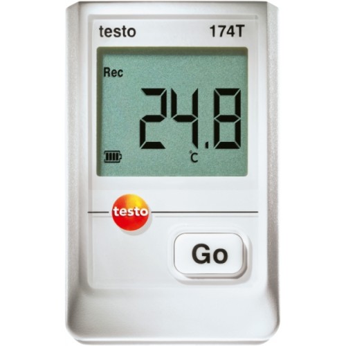 Datalogger teploty testo 174 T (Datalogger testo 174 T pro monitorování teploty prostředí, možnost dodání včetně kalibrace)