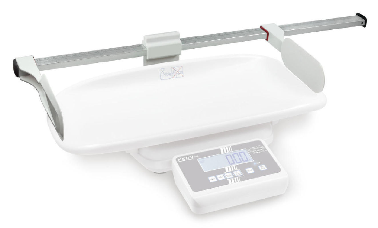 Mechanický výškoměr pro kojeneckou váhu KERN MBC (Mechanický metr pro měření výšky kojence na váze KERN MBC)