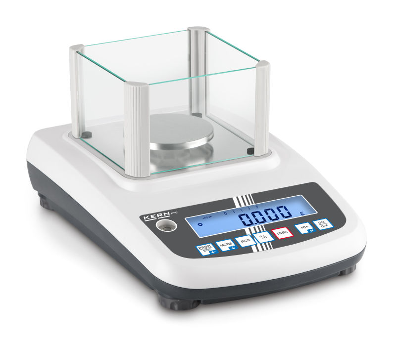 Laboratorní váha KERN PFB, do 120 g (Kontrolní laboratorní váha KERN modelová řada PFB, váživost do 120g, dílek 0,001 g)