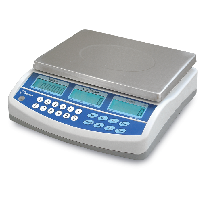 Stolní počítací váha Baxtran BC 6 kg / 2 g , ES ověření (Počítací váha s ověřením a zákaznickým displejem, pro přímý prodej spojovacího materiálu.)
