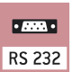Datové rozhraní RS -232: K připojení váhy k tiskárně, počítači nebo síti.