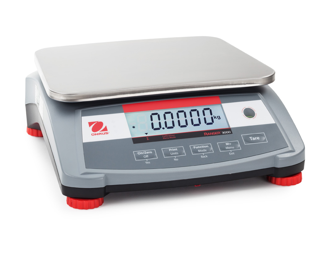 Průmyslová váha Ohaus Ranger 3000, 3 kg x 0,1 g 