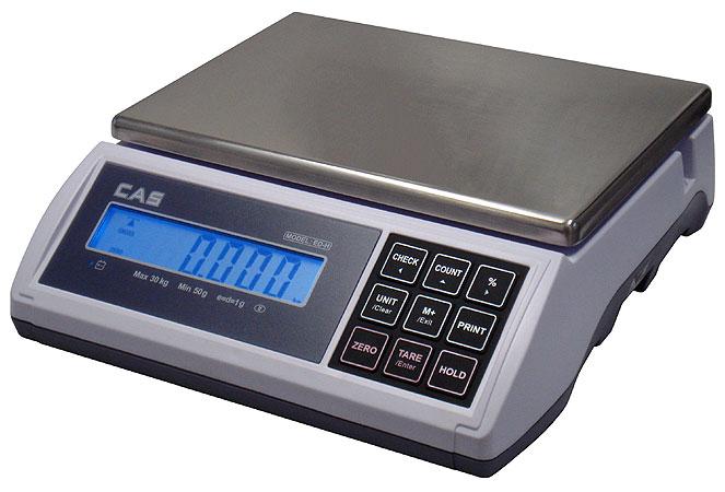 Stolní váha CAS ED-H , 15 kg x 0,5g, technologická